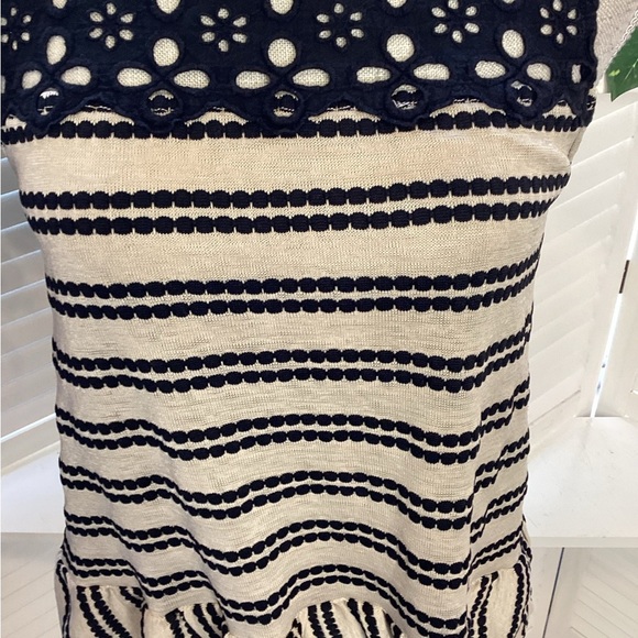 Free People Mollys Retro Black and Tan Tank Top for Effortless Style 1313 - Picture 4 of 9